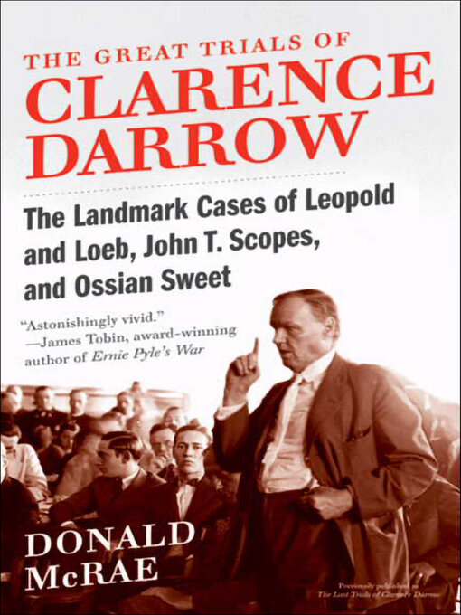 Title details for The Great Trials of Clarence Darrow by Donald McRae - Available